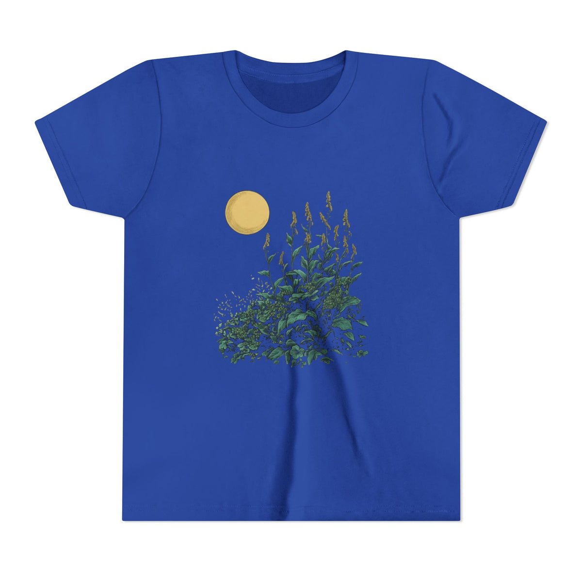 Midnight Flora Kids Tee | Youth Plant Lover Shirt