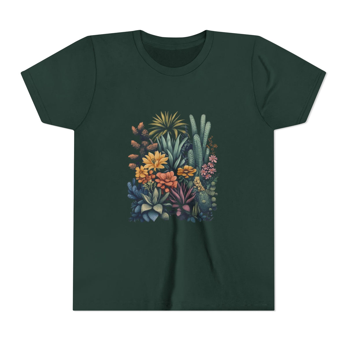 Cactus Breeze Kids Tee | Youth Plant Lover Shirt