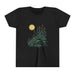 Midnight Flora Kids Tee | Youth Plant Lover Shirt