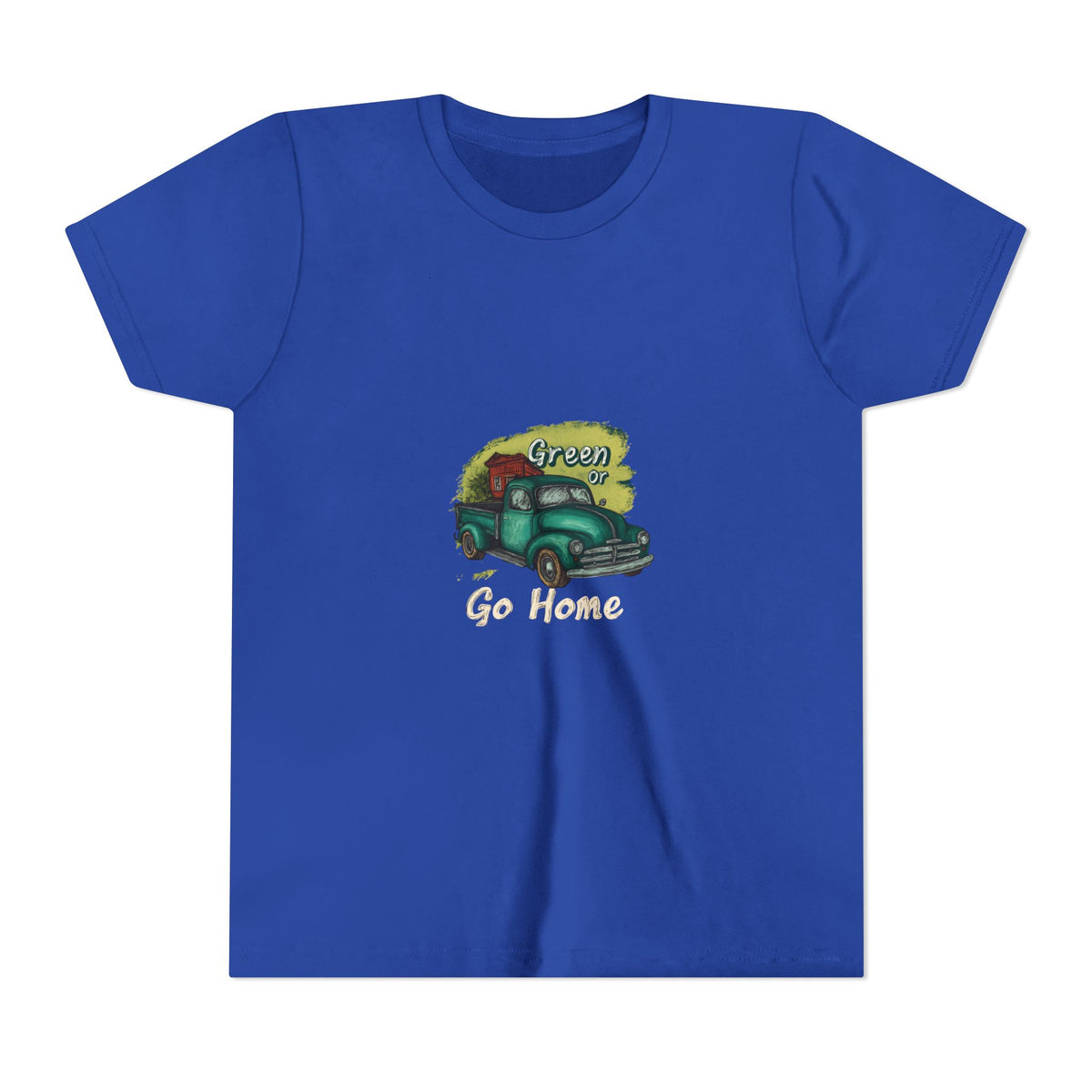 Go Green or Go Home 2 Kids Tee | Youth Plant Lover Shirt