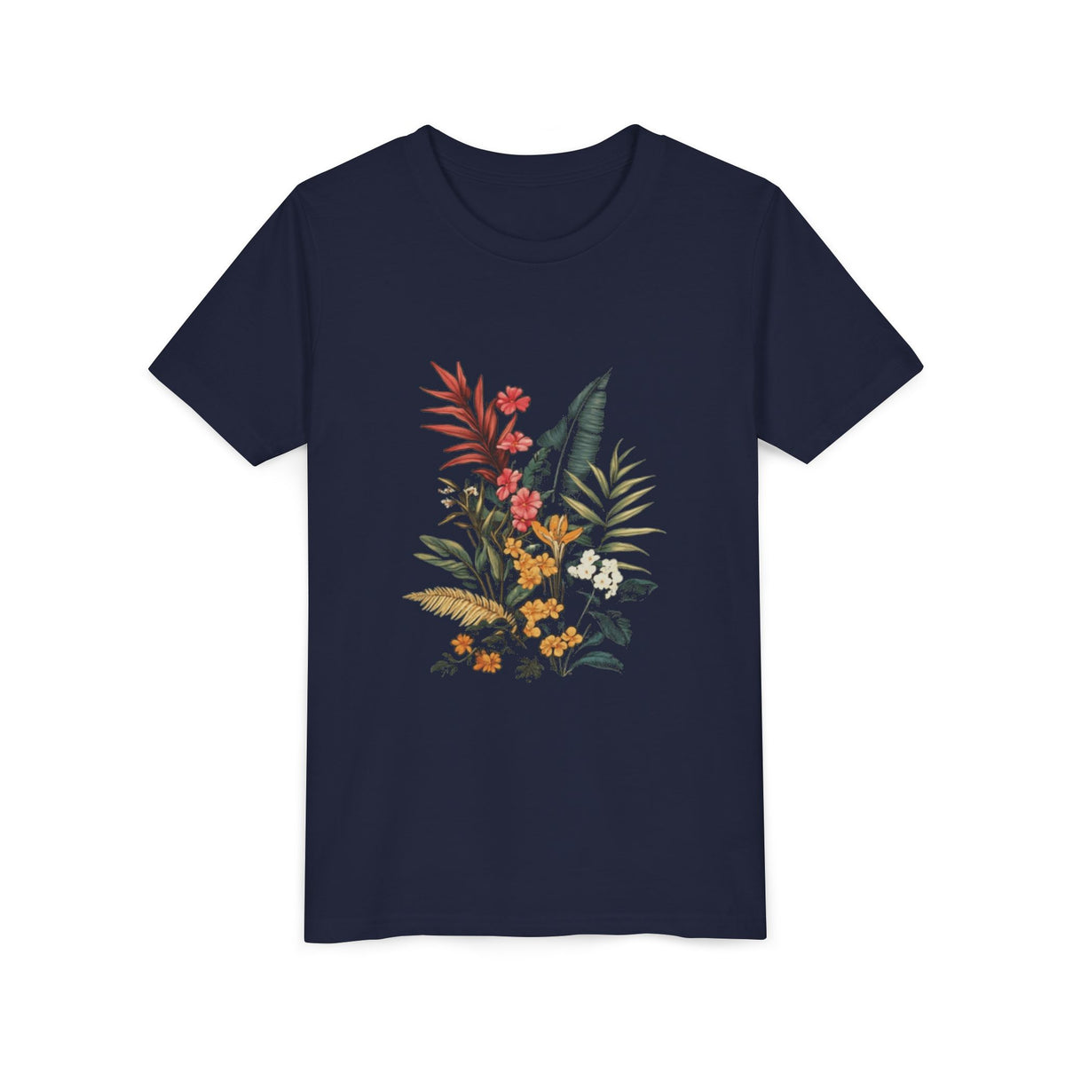 Wild Leaf Whisper Kids Tee | Youth Plant Lover Shirt