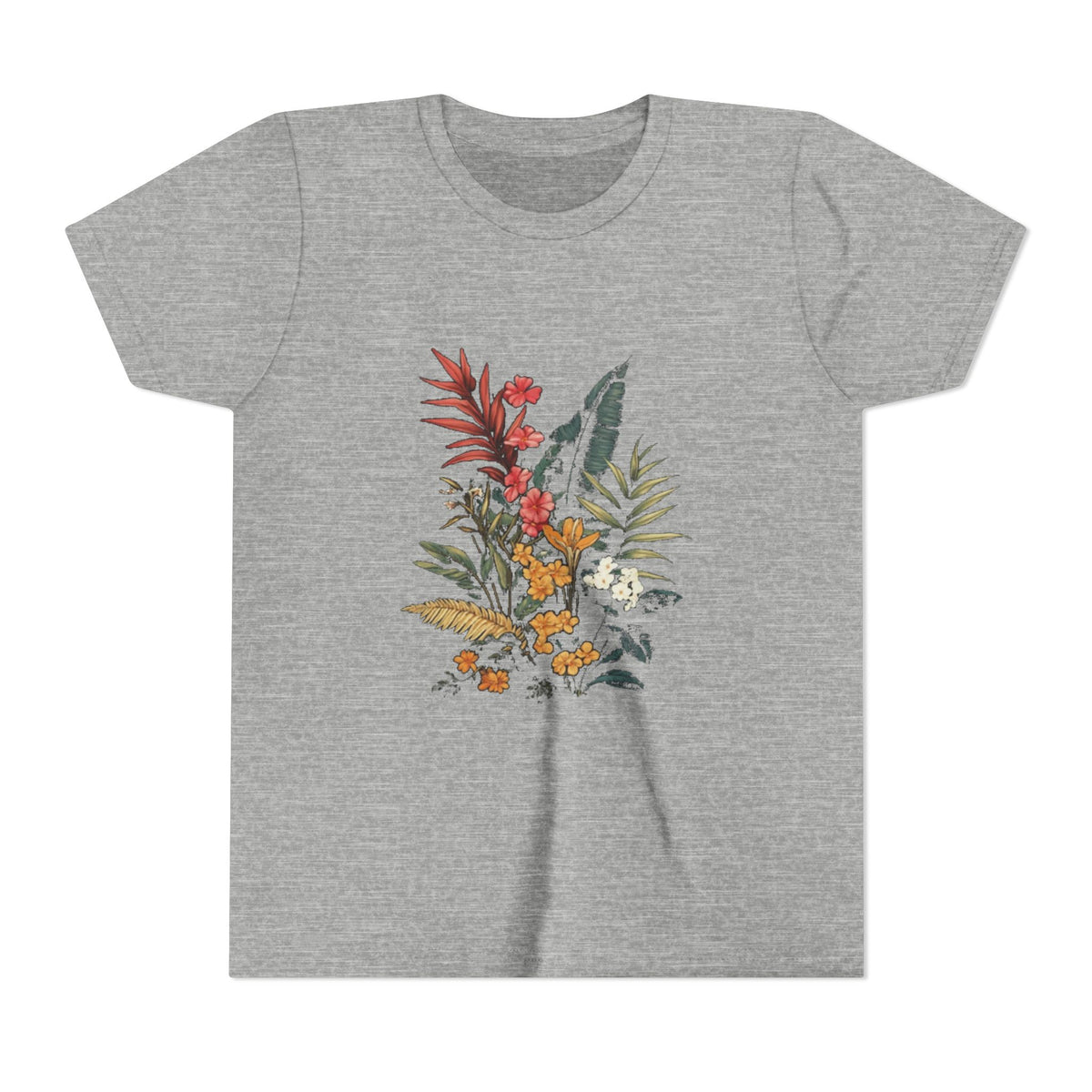 Wild Leaf Whisper Kids Tee | Youth Plant Lover Shirt