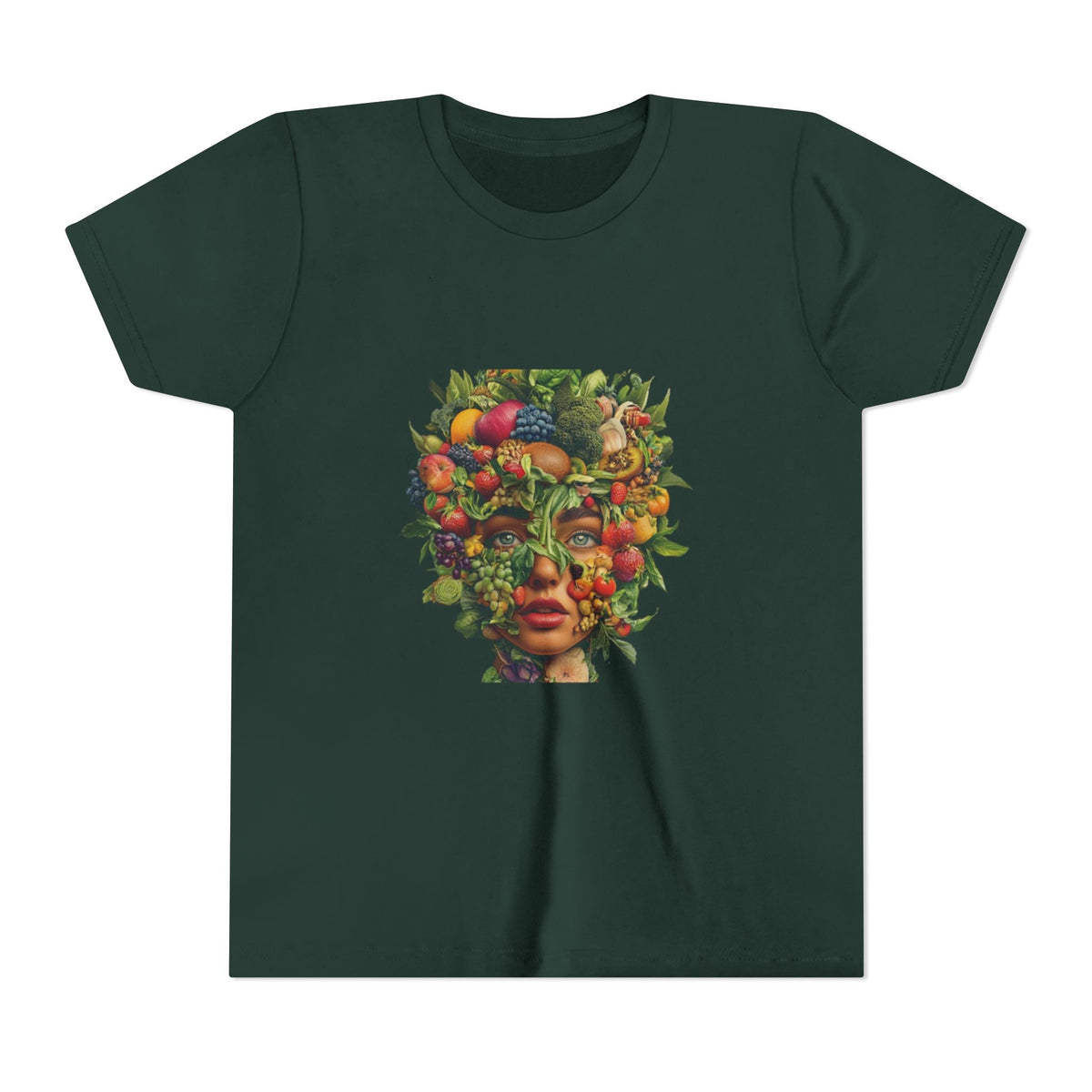 Vegan Warrior Kids Tee | Youth Plant Lover Shirt