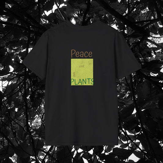 Peace Love And Plants(Back)