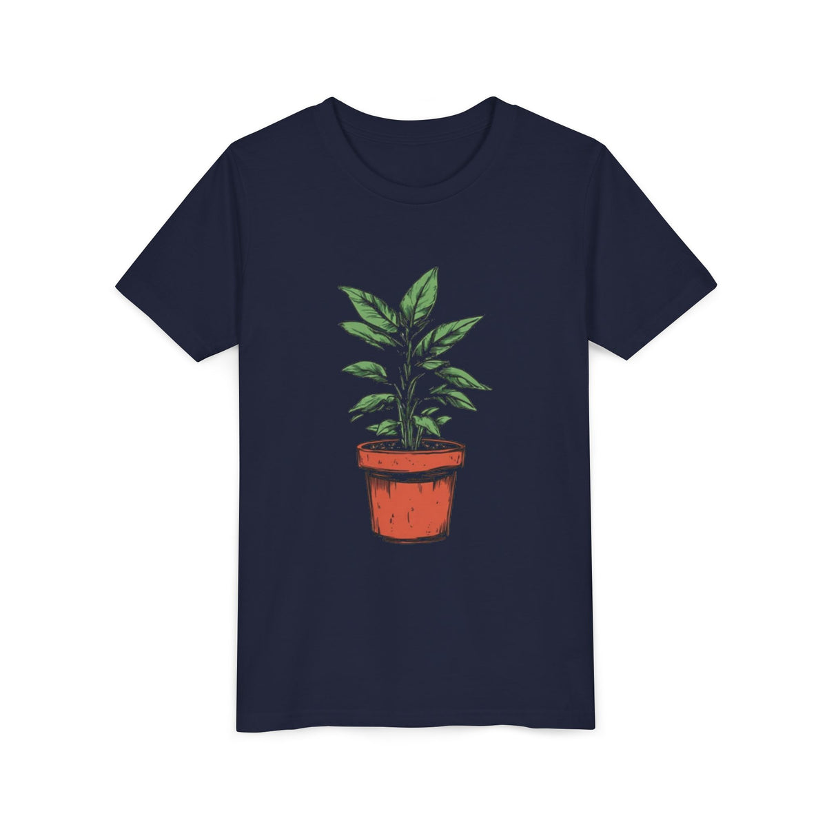 Verdant Heart Kids Tee | Youth Plant Lover Shirt
