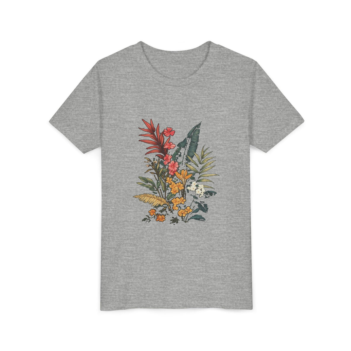 Wild Leaf Whisper Kids Tee | Youth Plant Lover Shirt