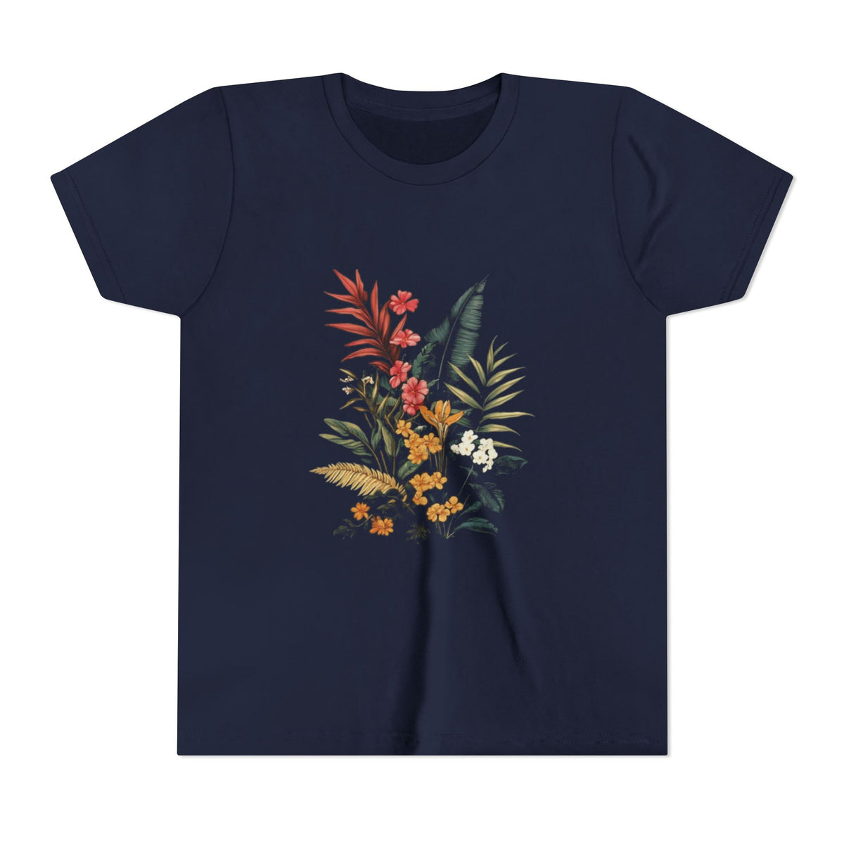 Wild Leaf Whisper Kids Tee | Youth Plant Lover Shirt