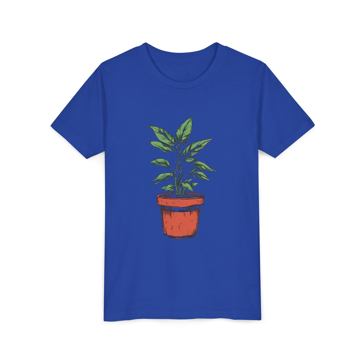 Verdant Heart Kids Tee | Youth Plant Lover Shirt