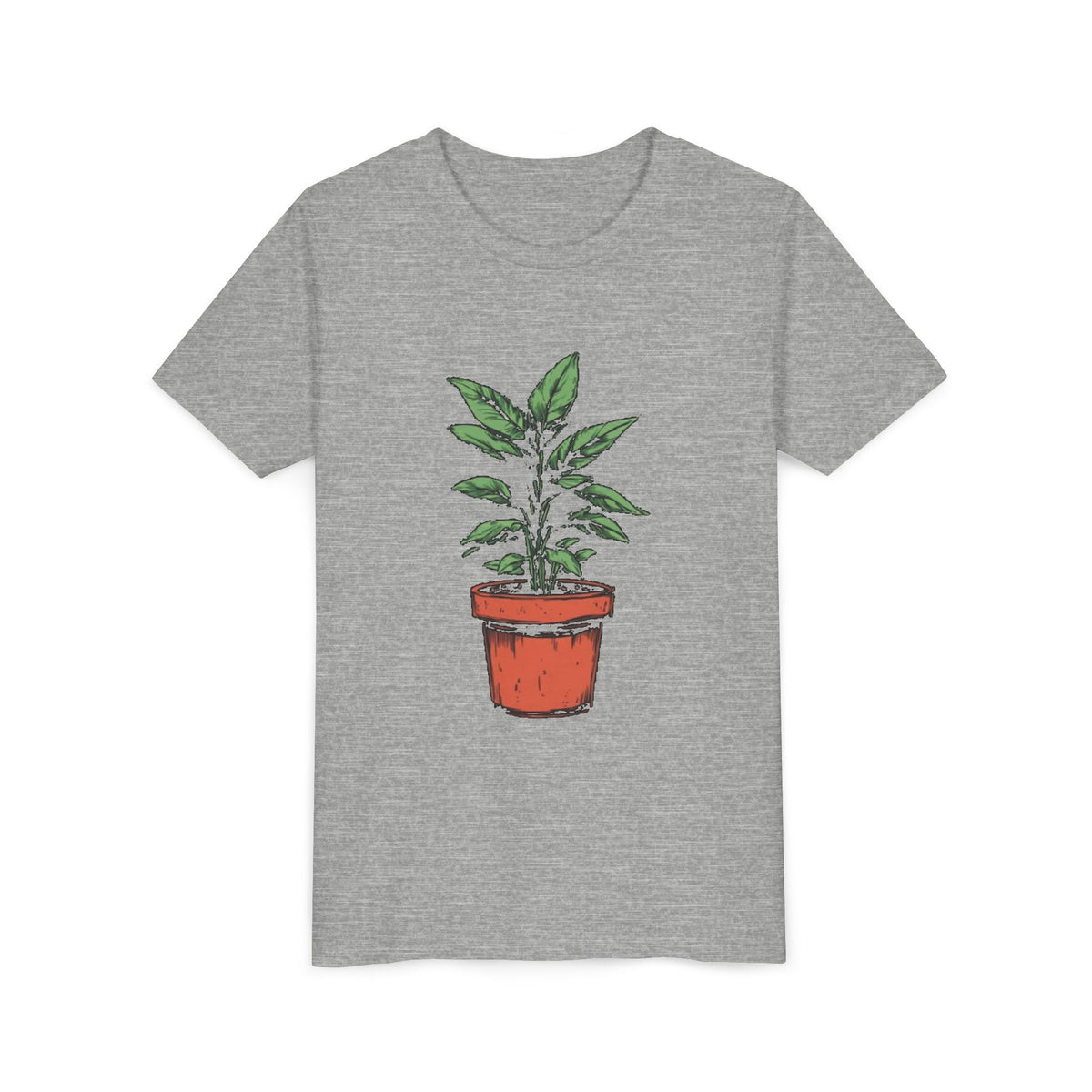 Verdant Heart Kids Tee | Youth Plant Lover Shirt