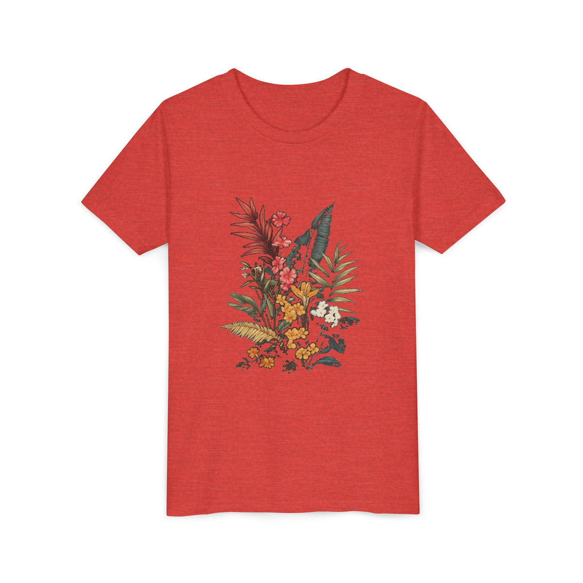Wild Leaf Whisper Kids Tee | Youth Plant Lover Shirt