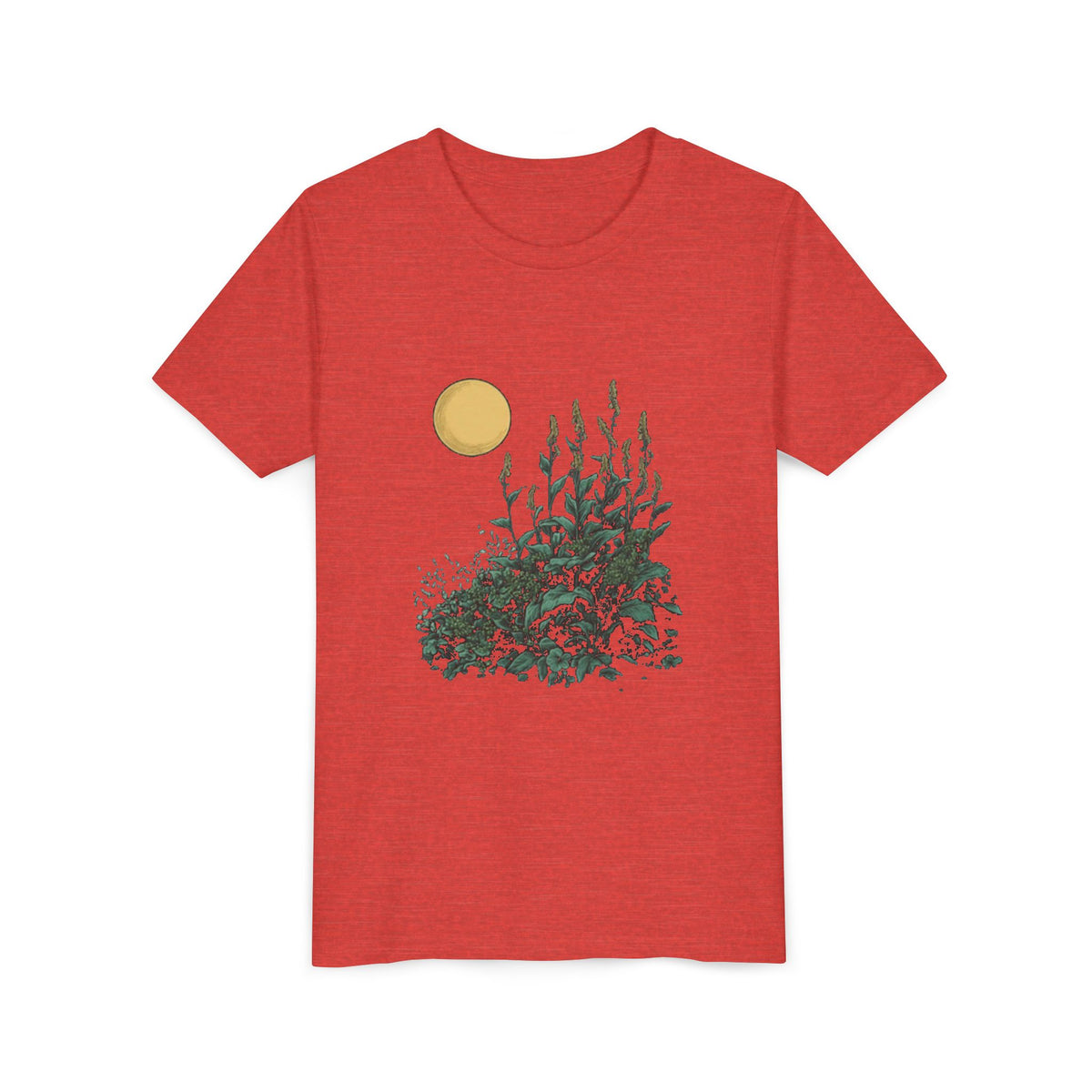 Midnight Flora Kids Tee | Youth Plant Lover Shirt