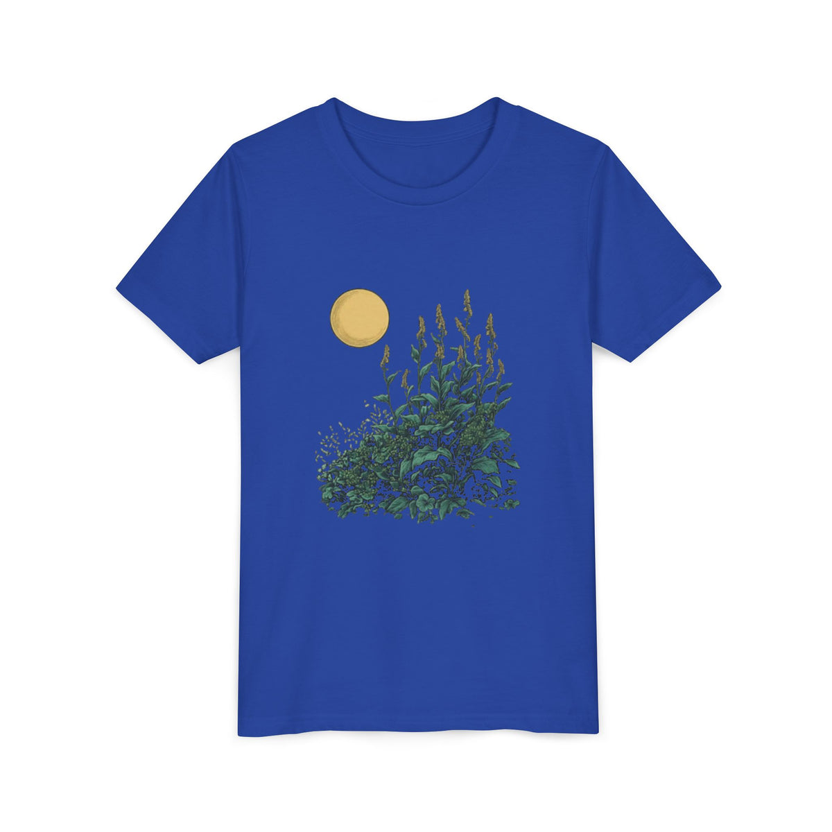 Midnight Flora Kids Tee | Youth Plant Lover Shirt
