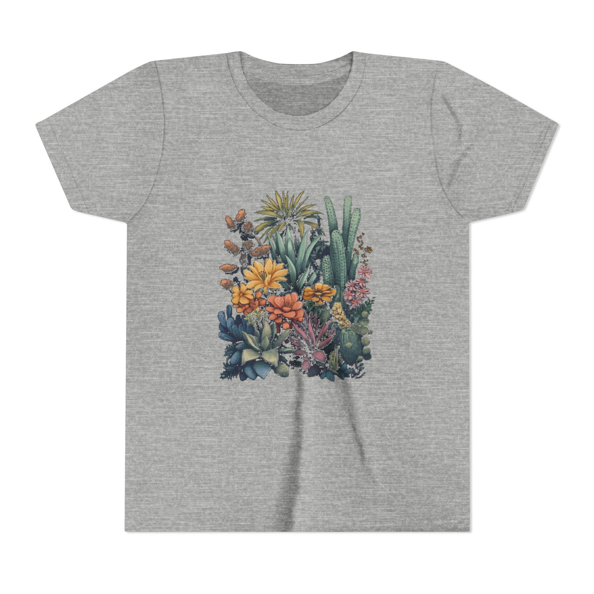 Cactus Breeze Kids Tee | Youth Plant Lover Shirt