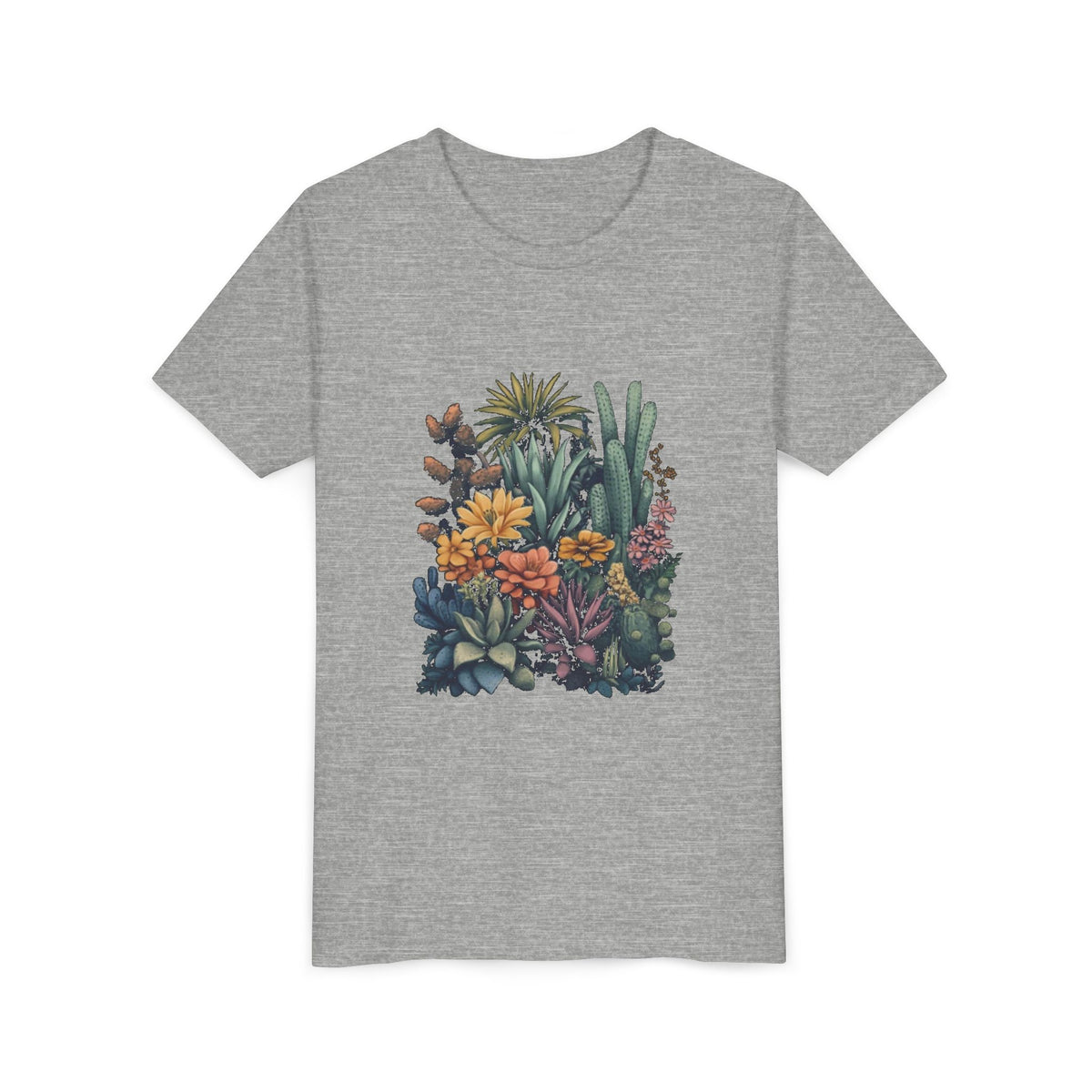 Cactus Breeze Kids Tee | Youth Plant Lover Shirt