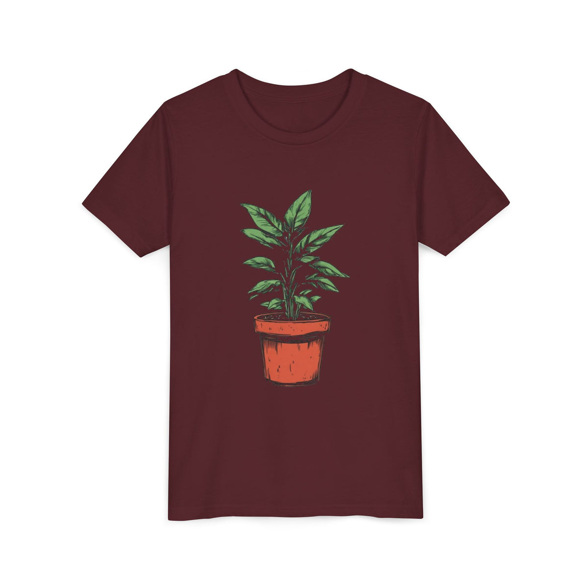 Verdant Heart Kids Tee | Youth Plant Lover Shirt