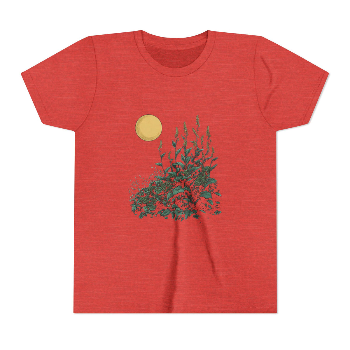 Midnight Flora Kids Tee | Youth Plant Lover Shirt