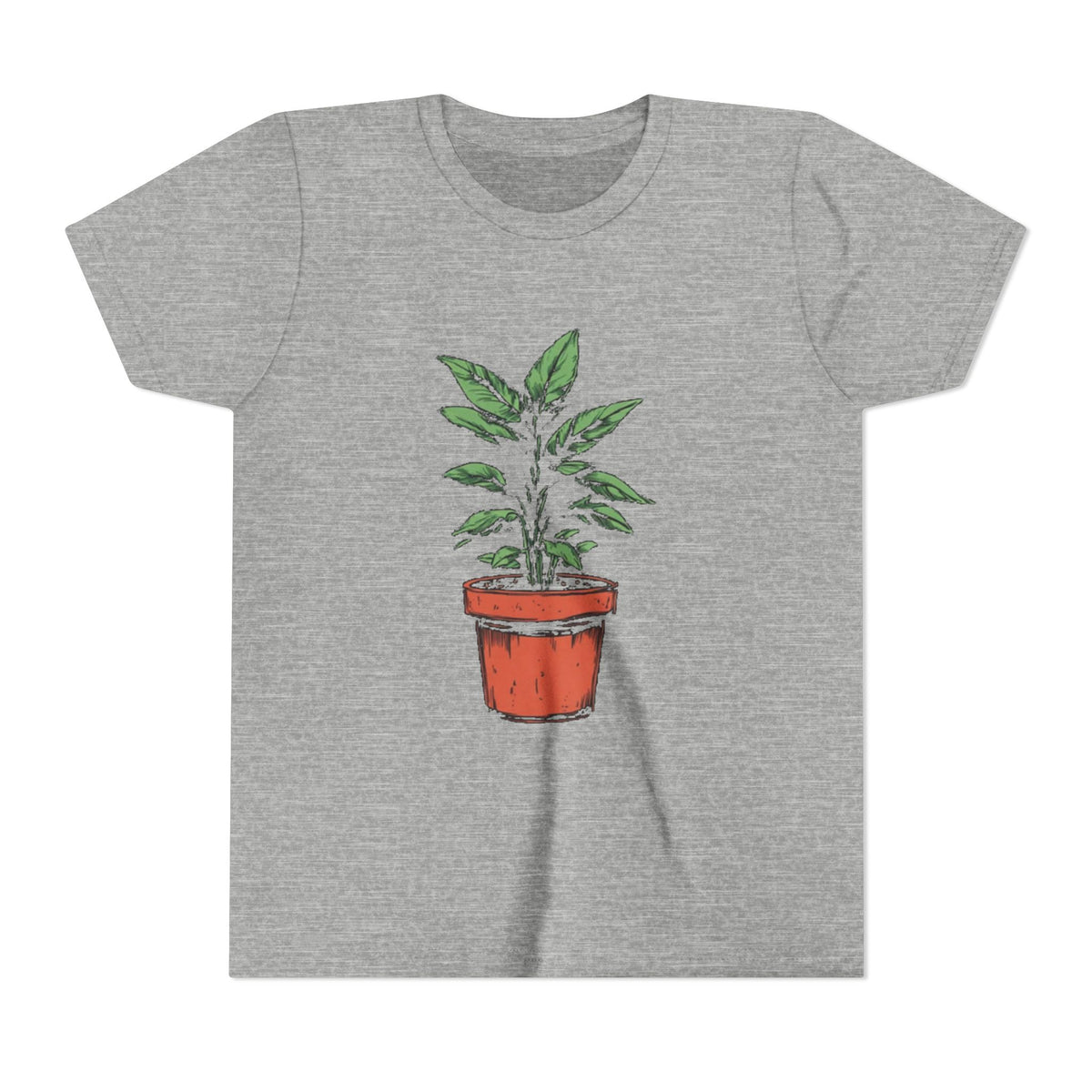 Verdant Heart Kids Tee | Youth Plant Lover Shirt