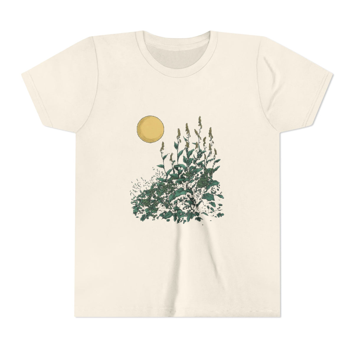 Midnight Flora Kids Tee | Youth Plant Lover Shirt