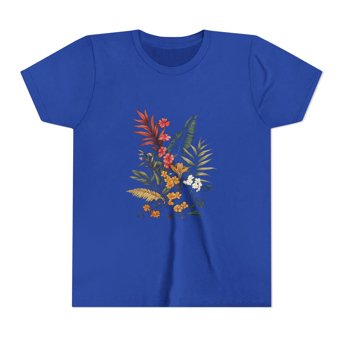 Wild Leaf Whisper Kids Tee | Youth Plant Lover Shirt