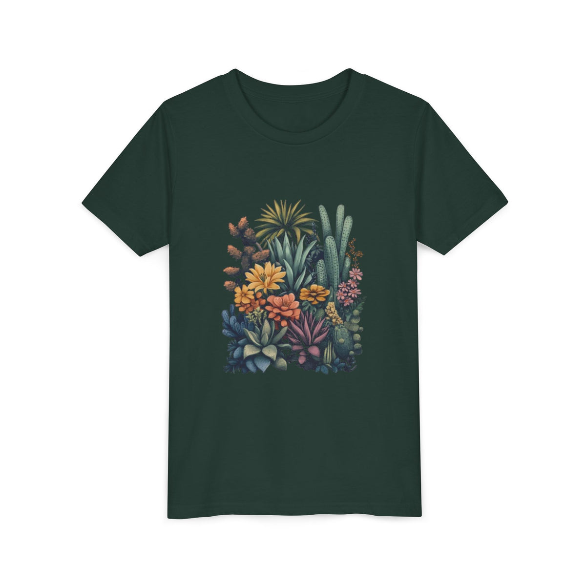 Cactus Breeze Kids Tee | Youth Plant Lover Shirt