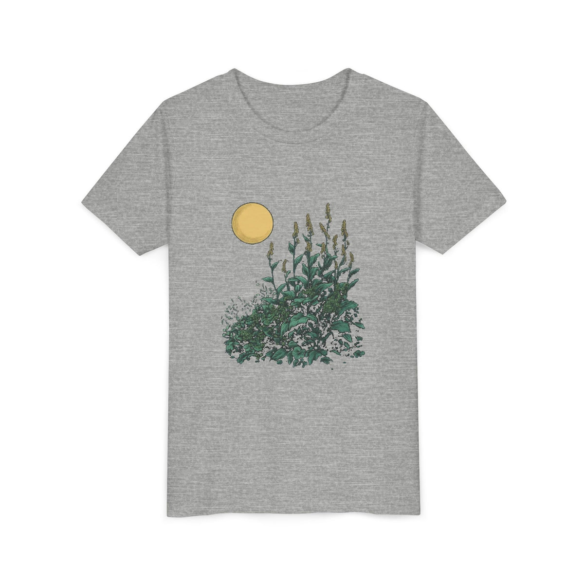 Midnight Flora Kids Tee | Youth Plant Lover Shirt