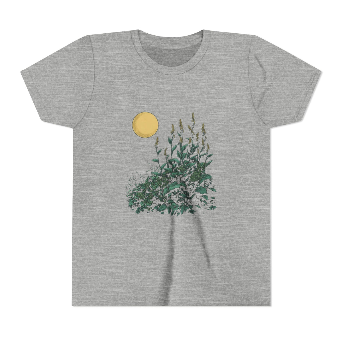Midnight Flora Kids Tee | Youth Plant Lover Shirt