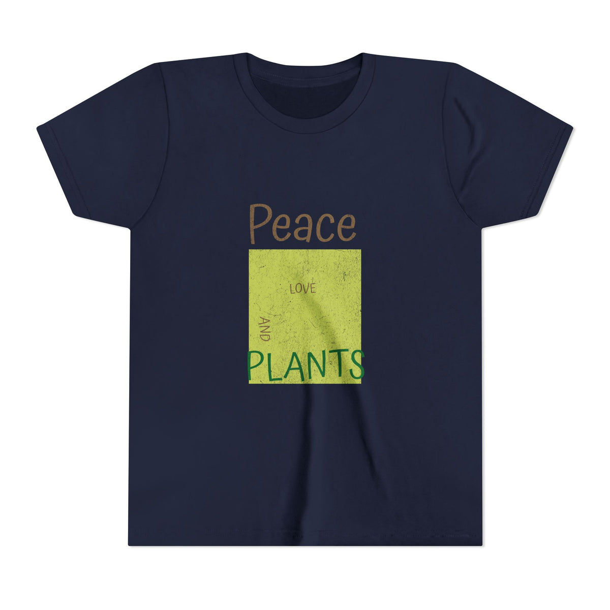 Peace Love And Plants 4 Kids Tee | Youth Plant Lover Shirt
