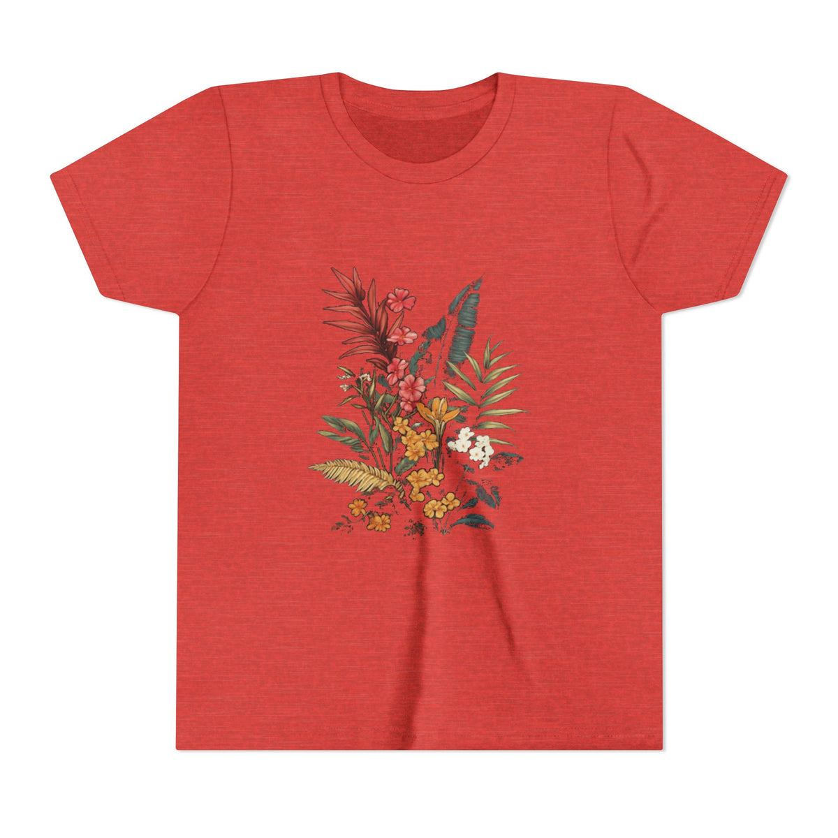 Wild Leaf Whisper Kids Tee | Youth Plant Lover Shirt