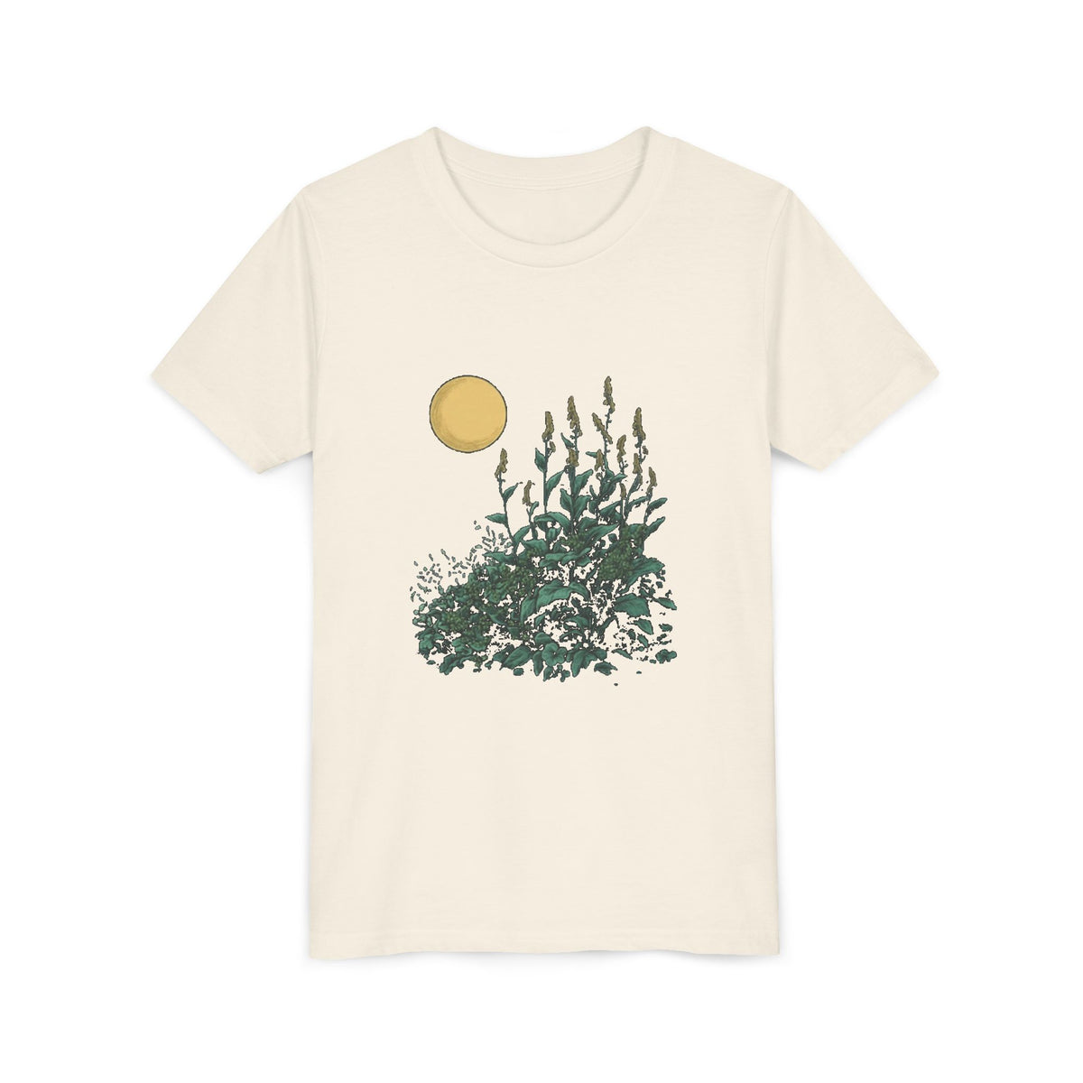 Midnight Flora Kids Tee | Youth Plant Lover Shirt