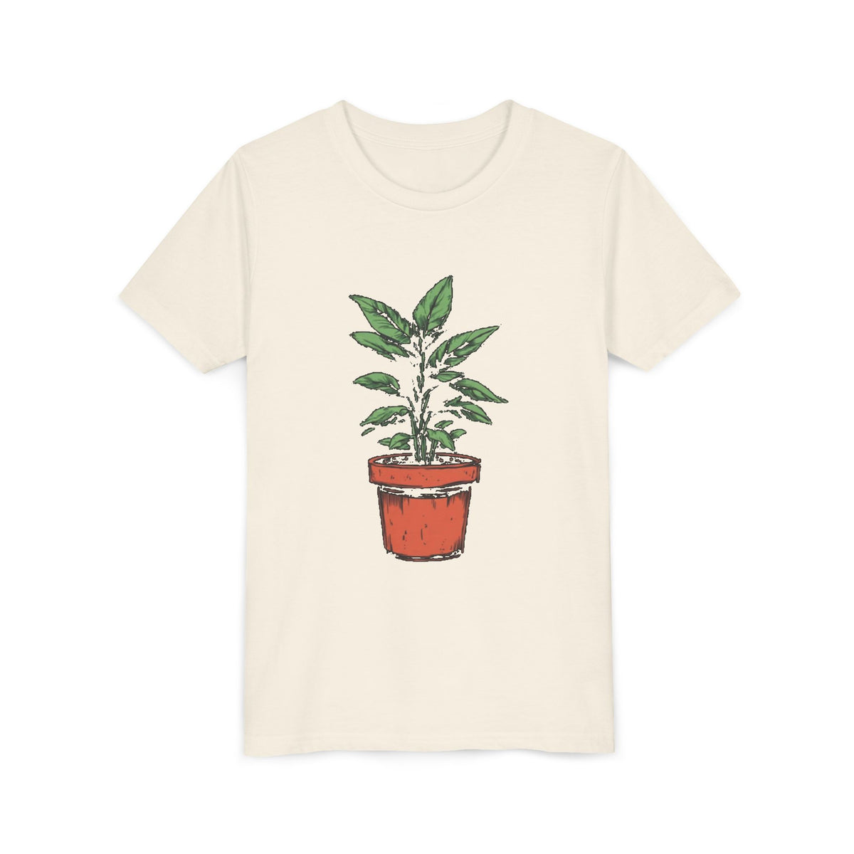 Verdant Heart Kids Tee | Youth Plant Lover Shirt
