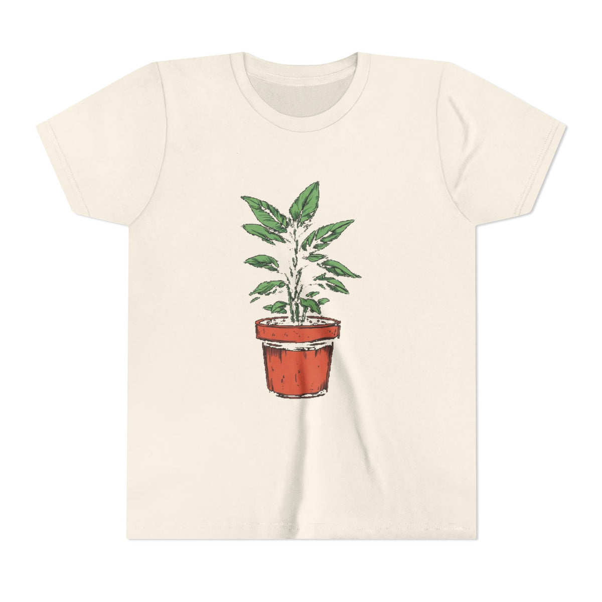 Verdant Heart Kids Tee | Youth Plant Lover Shirt